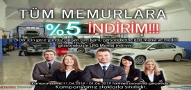 T�m memurlara y�zde 5 LPG montaj indirimi